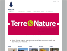 Tablet Screenshot of kasoartravel.com